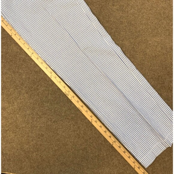 Roundtree & Yorke Pants Mens 36x32 Seersucker Flat Front Straight Leg Preppy - Picture 5 of 7
